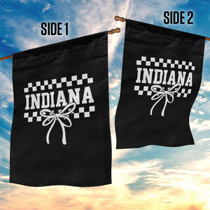 Retro Indiana Garden Flag Coquette Bow Checkered Women Girls Kids TS10 Print Your Wear