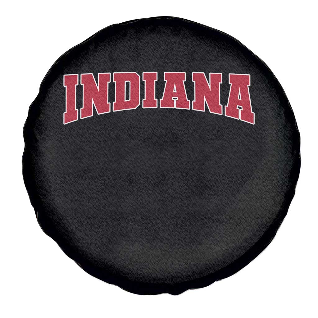Retro Indiana Spare Tire Cover Vintage Athletic Sports Style 80s 90s Red Design TS10 Print Your Wear