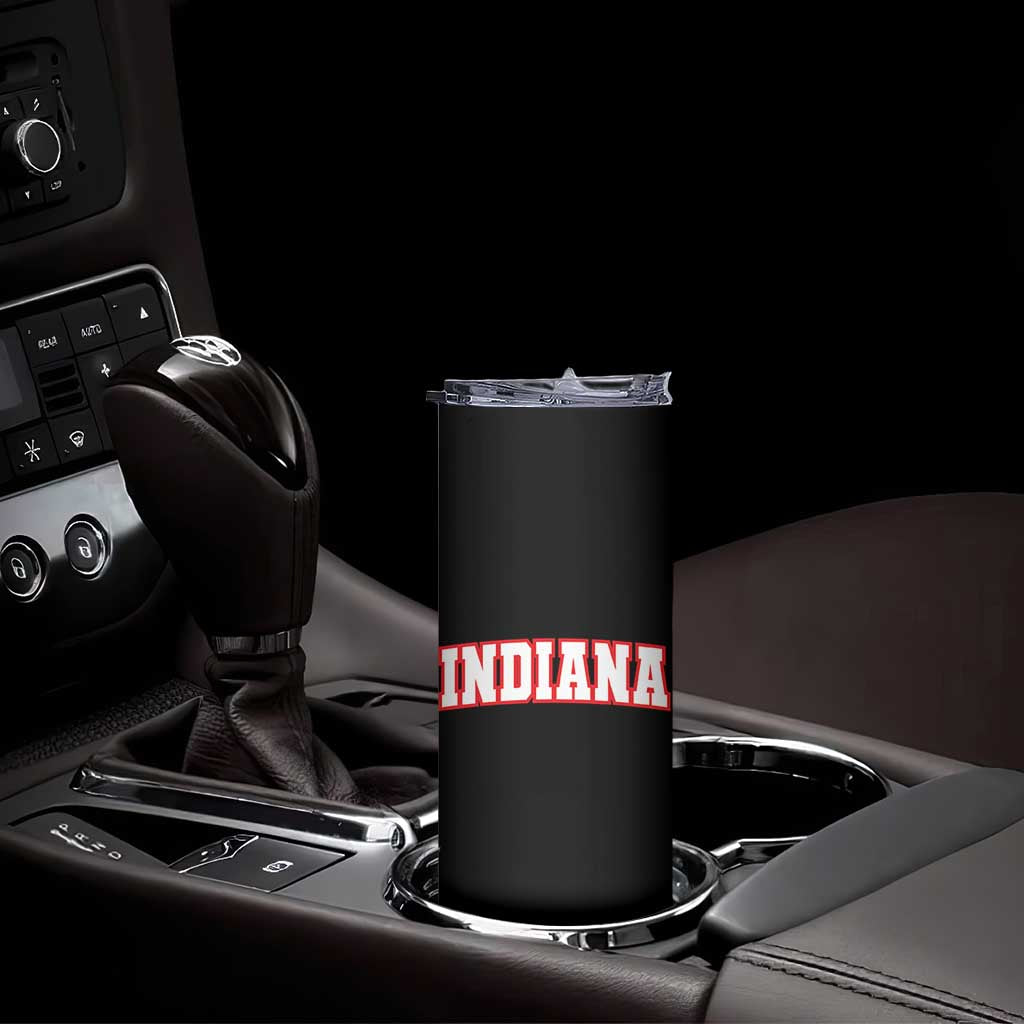 Indiana Fan Skinny Tumbler Vintage Athletic Sports Game Day TS10 Print Your Wear