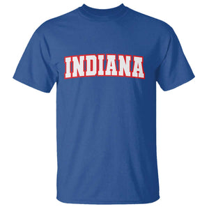 Indiana Fan T Shirt Vintage Athletic Sports Game Day TS10 Royal Blue Print Your Wear