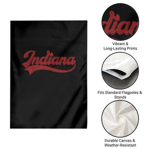 Retro Indiana Garden Flag Vintage City Athletic Sports Game Day TS10 Print Your Wear