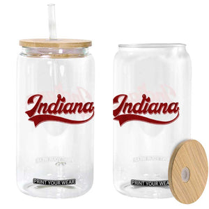 Retro Indiana Glass Can Vintage City Athletic Sports Game Day TS10 Print Your Wear