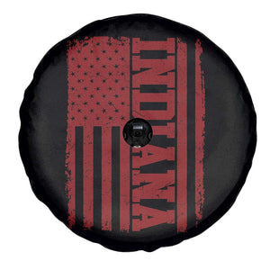 Vintage Indiana Spare Tire Cover Classic Retro City USA Flag Game Day TS10 Print Your Wear