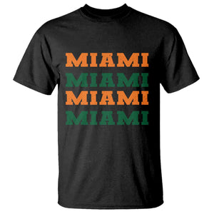 Miami T Shirt Retro Florida FL Vintage Athletic Sports TS10 Black Print Your Wear