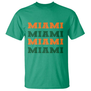 Miami T Shirt Retro Florida FL Vintage Athletic Sports TS10 Irish Green Print Your Wear
