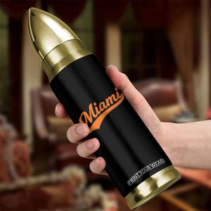 Vintage Miami Bullet Tumbler Florida FL Varsity Script Retro Vintage Athletic Sports TS10 Print Your Wear