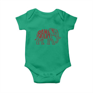 Alabama Fan Baby Onesie Retro Vintage City Elephant Bama Mascot Game Day TS10 Irish Green Print Your Wear