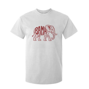 Alabama Fan T Shirt For Kid Retro Vintage City Elephant Bama Mascot Game Day TS10 White Print Your Wear