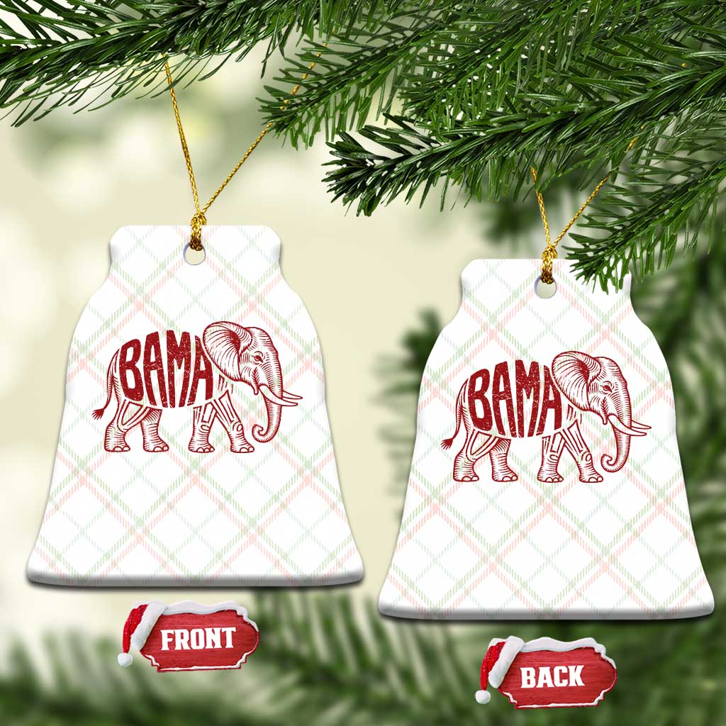 Alabama Fan Ceramic Ornament Retro Vintage City Elephant Bama Mascot Game Day TS10 Print Your Wear
