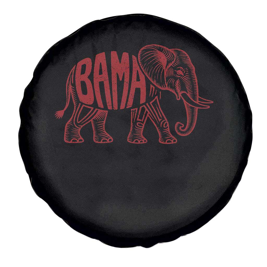 Alabama Fan Spare Tire Cover Retro Vintage City Elephant Bama Mascot Game Day TS10 Print Your Wear