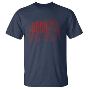 Alabama Fan T Shirt Retro Vintage City Elephant Bama Mascot Game Day TS10 Navy Print Your Wear