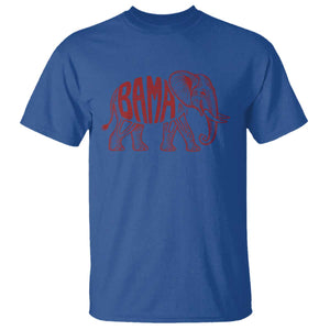 Alabama Fan T Shirt Retro Vintage City Elephant Bama Mascot Game Day TS10 Royal Blue Print Your Wear