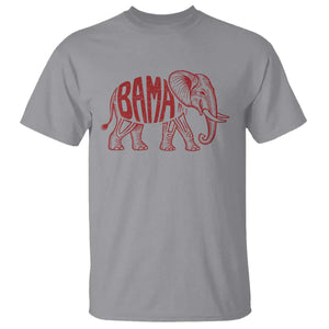 Alabama Fan T Shirt Retro Vintage City Elephant Bama Mascot Game Day TS10 Sport Gray Print Your Wear