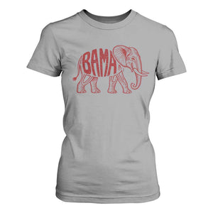 Alabama Fan T Shirt For Women Retro Vintage City Elephant Bama Mascot Game Day TS10 Sport Gray Print Your Wear