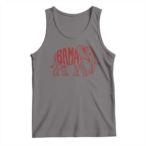 Alabama Fan Tank Top Retro Vintage City Elephant Bama Mascot Game Day TS10 Deep Heather Print Your Wear