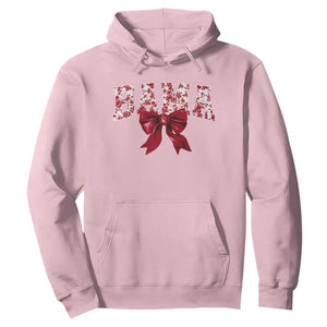 Vintage Bama Coquette Bow Hoodie Retro Varsity Alabama Football Lover AL State TS10 Light Pink Print Your Wear
