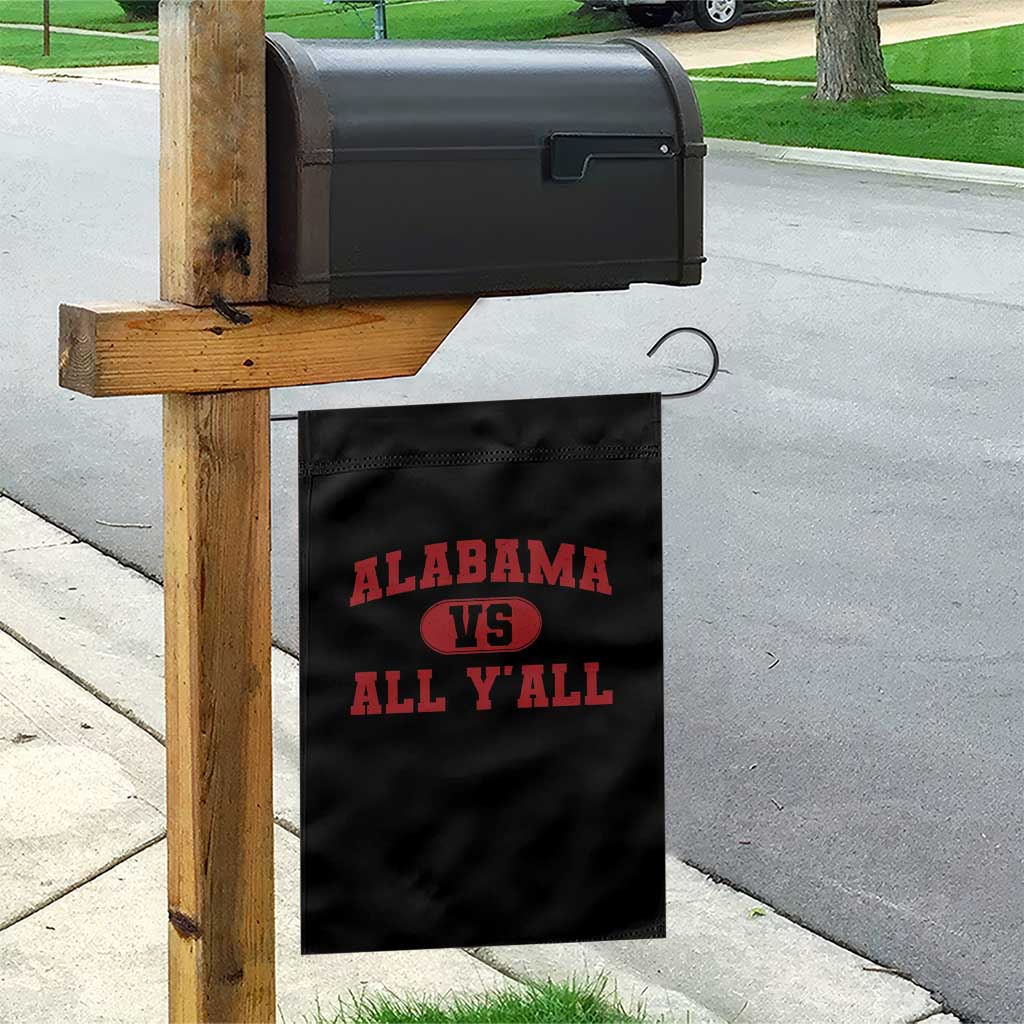 Alabama Fan Garden Flag Vintage Sports Design Red Design Game Day TS10 Print Your Wear