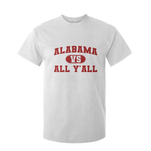 Alabama Fan T Shirt For Kid Vintage Sports Design Red Design Game Day TS10 White Print Your Wear