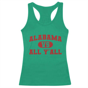 Alabama Fan Racerback Tank Top Vintage Sports Design Red Design Game Day TS10 Irish Green Print Your Wear