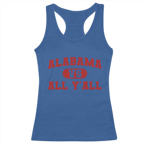 Alabama Fan Racerback Tank Top Vintage Sports Design Red Design Game Day TS10 Royal Blue Print Your Wear