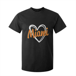 Vintage Miami T Shirt For Kid Classic Retro City Heart TS10 Black Print Your Wear