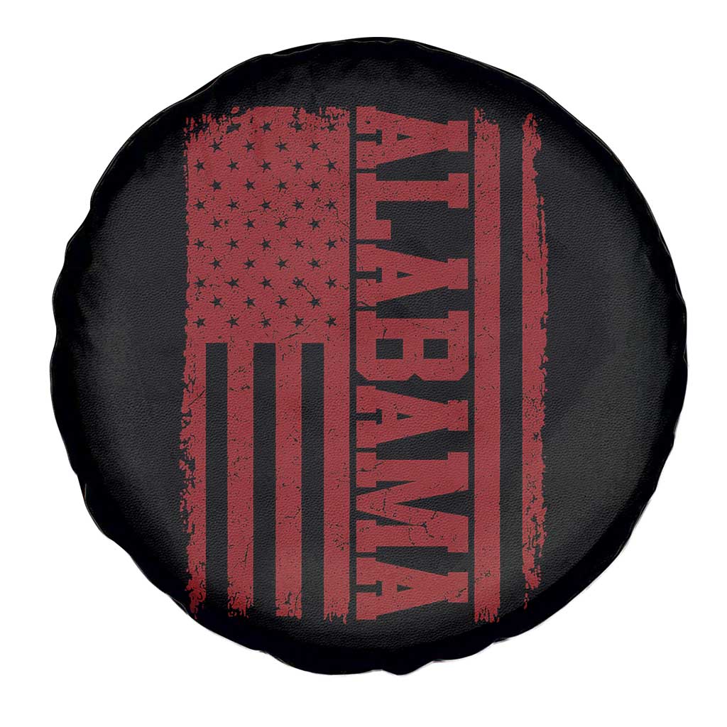Vintage Alabama Fan Spare Tire Cover Classic Retro City USA Flag Game Day TS10 Print Your Wear