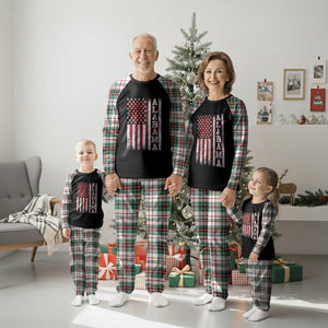 Alabama Fan Plaid Pajama Set Classic Retro City USA Flag Patriotic American TS10 Christmas Plaid Print Your Wear