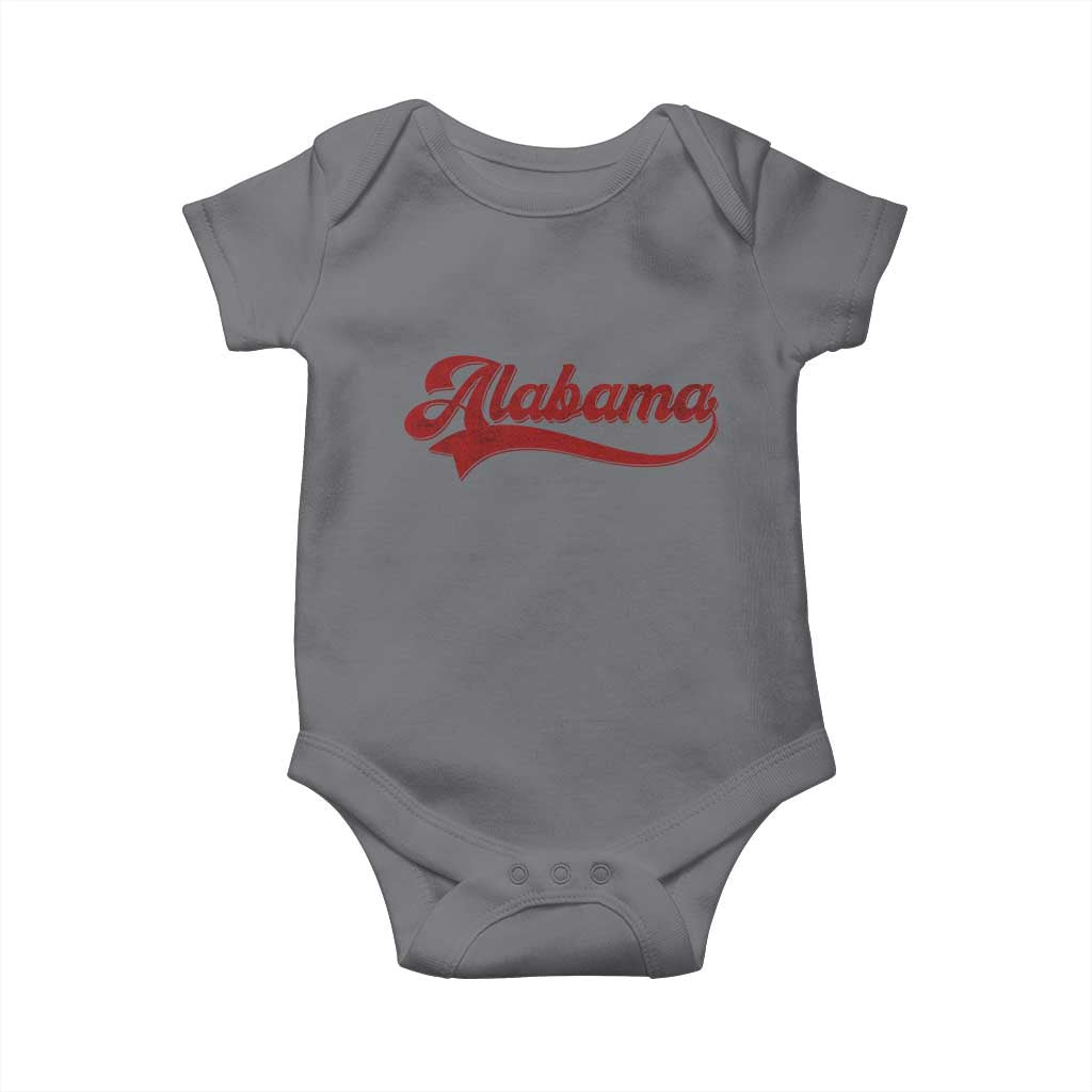 Alabama Fan Baby Onesie Vintage City Athletic Sports Game Day TS10 Charcoal Print Your Wear