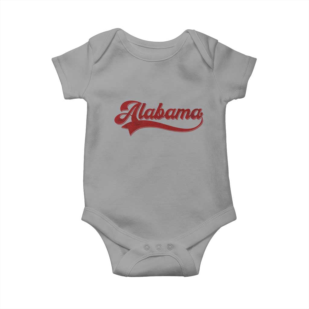 Alabama Fan Baby Onesie Vintage City Athletic Sports Game Day TS10 Sport Gray Print Your Wear