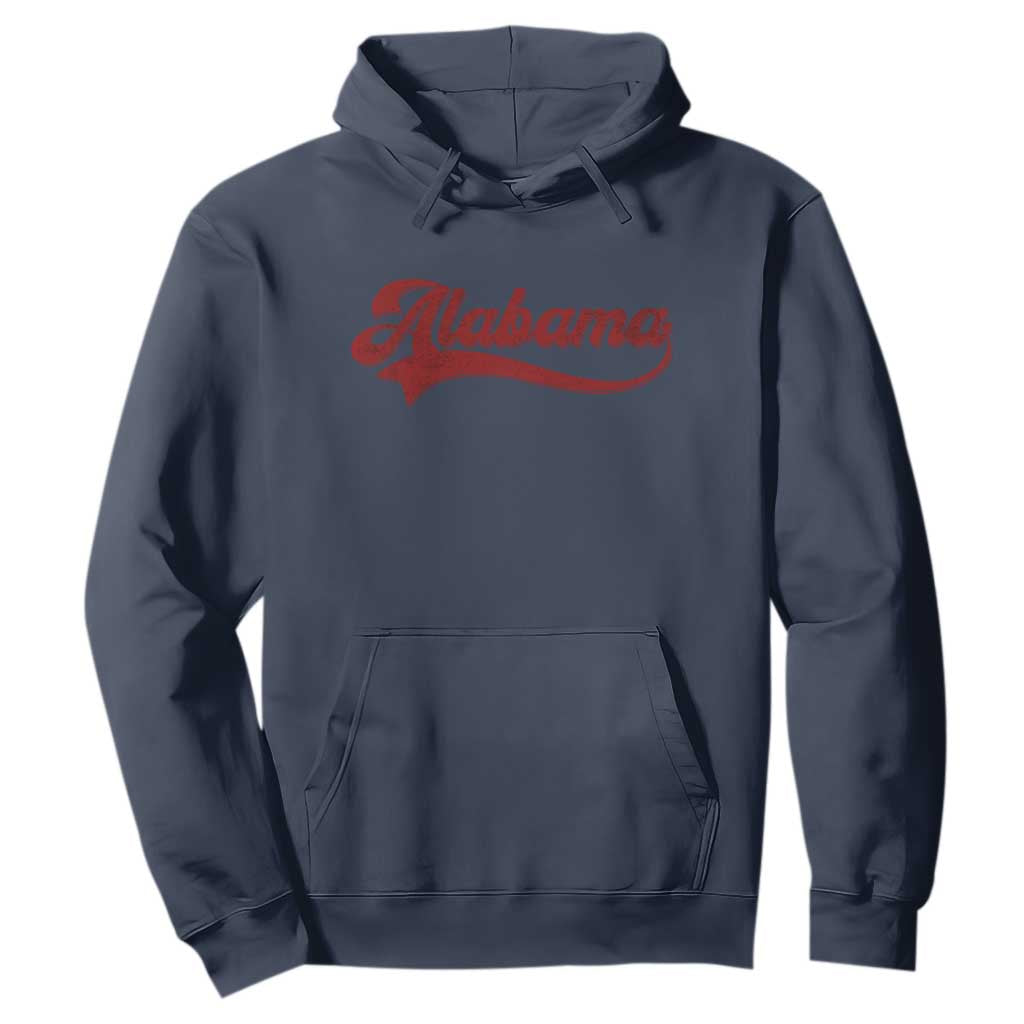 Alabama Fan Hoodie Vintage City Athletic Sports Game Day TS10 Navy Print Your Wear