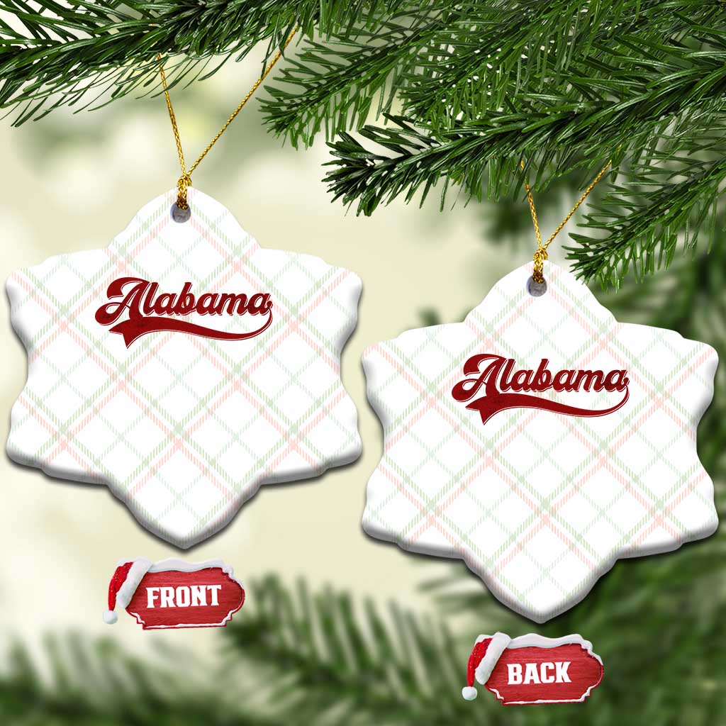 Alabama Fan Ceramic Ornament Vintage City Athletic Sports Game Day TS10 Print Your Wear