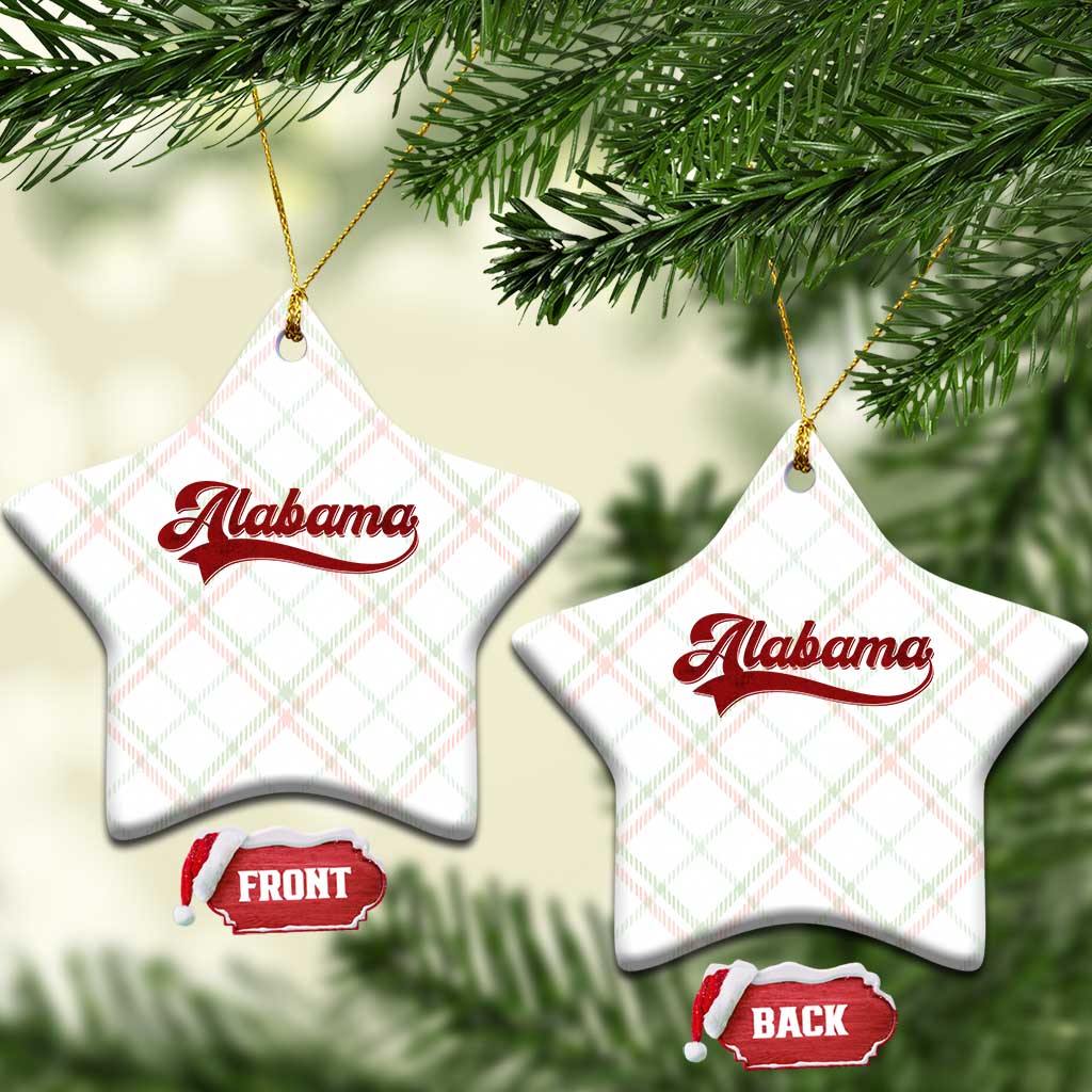 Alabama Fan Ceramic Ornament Vintage City Athletic Sports Game Day TS10 Print Your Wear