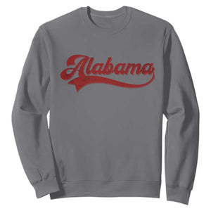 Alabama Fan Sweatshirt Vintage City Athletic Sports Game Day TS10 Charcoal Print Your Wear