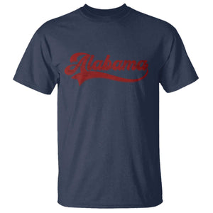 Alabama Fan T Shirt Vintage City Athletic Sports Game Day TS10 Navy Print Your Wear