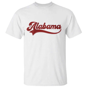 Alabama Fan T Shirt Vintage City Athletic Sports Game Day TS10 White Print Your Wear