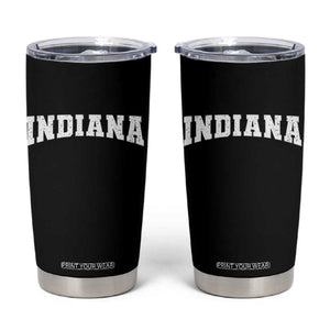 Retro Indiana Tumbler Cup Vintage Athletic Sports Style 80s 90s TS10 Black Print Your Wear