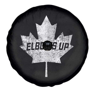 Elbows Up Canada Spare Tire Cover True North Strong and Free Maple Leaf Proud Canadian TS10 Print Your Wear