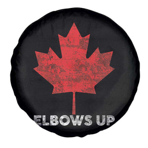 Elbows Up Canada Strong Spare Tire Cover Maple Leaf Proud Canadian TS10 Print Your Wear