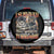 Tummy Ache Survivor Cat Meme Spare Tire Cover Funny Saying Cats Bootleg TS10 No hole Black Print Your Wear
