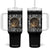 Tummy Ache Survivor Cat Meme Tumbler With Handle Funny Saying Cats Cat Bootleg TS10 One Size: 40 oz Black Print Your Wear