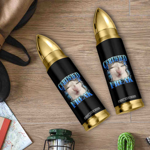 Certified Freak Funny Cat Meme Bullet Tumbler Internet Memes Gen Z TS10 Print Your Wear