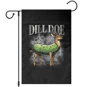 Dill Doe Garden Flag Funny Adult Humor Pickle Deer Bootleg Graphic 90s TS10 Black Print Your Wear