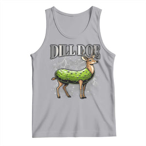 Dill Doe Tank Top Funny Adult Humor Pickle Deer Bootleg Graphic 90s TS10 Athletic Heather Print Your Wear