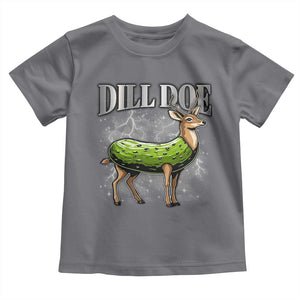 Dill Doe Toddler T Shirt Funny Adult Humor Pickle Deer Bootleg Graphic 90s TS10 Charcoal Print Your Wear