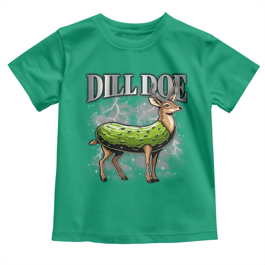 Dill Doe Toddler T Shirt Funny Adult Humor Pickle Deer Bootleg Graphic 90s TS10 Irish Green Print Your Wear