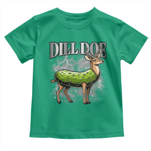 Dill Doe Toddler T Shirt Funny Adult Humor Pickle Deer Bootleg Graphic 90s TS10 Irish Green Print Your Wear