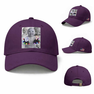 Gloving Niche 67 Ai Baby Meme Baseball Cap Six Seven Hand Funny Laughing Baby TS10 Baseball Cap Universal Fit Purple Print Your Wear