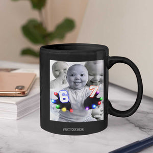 Gloving Niche 67 Ai Baby Meme Coffee Mug Six Seven Hand Funny Laughing Baby TS10 Print Your Wear
