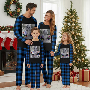 Gloving Niche 67 Ai Baby Meme Plaid Pajama Set Six Seven Hand Funny Laughing Baby TS10 Blue Plaid Print Your Wear