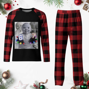 Gloving Niche 67 Ai Baby Meme Plaid Pajama Set Six Seven Hand Funny Laughing Baby TS10 Buffalo Plaid Print Your Wear